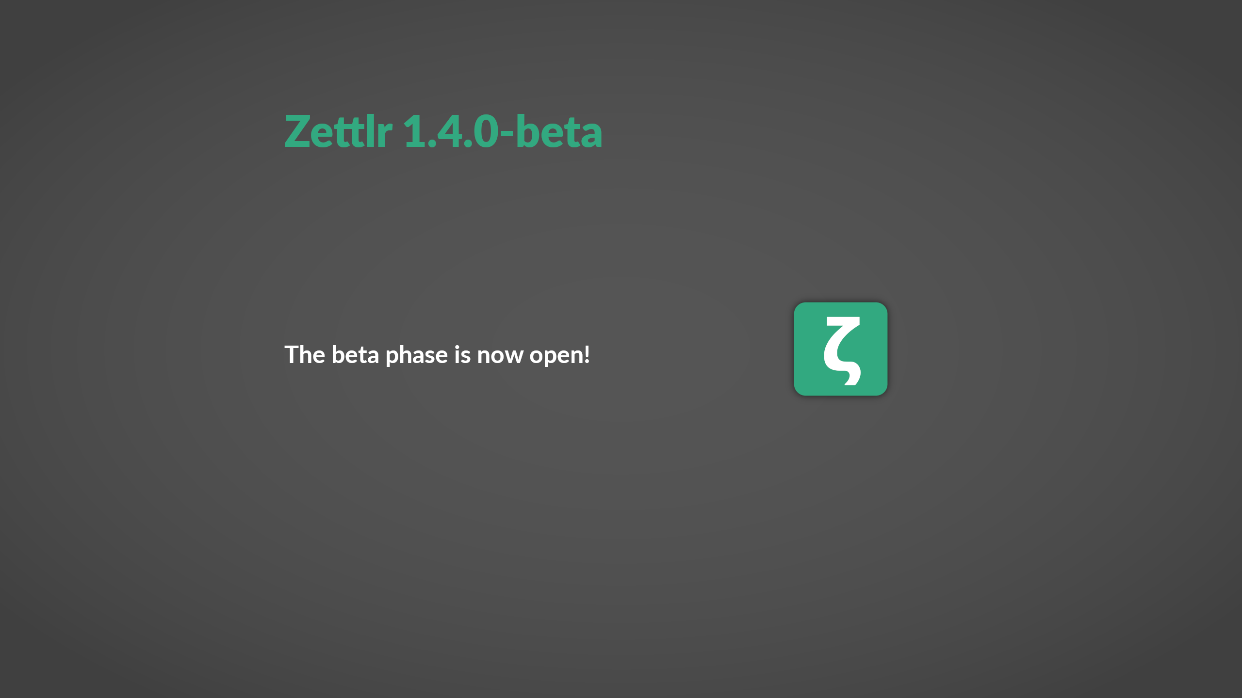 Beta Phase for Zettlr 1.4 Begins