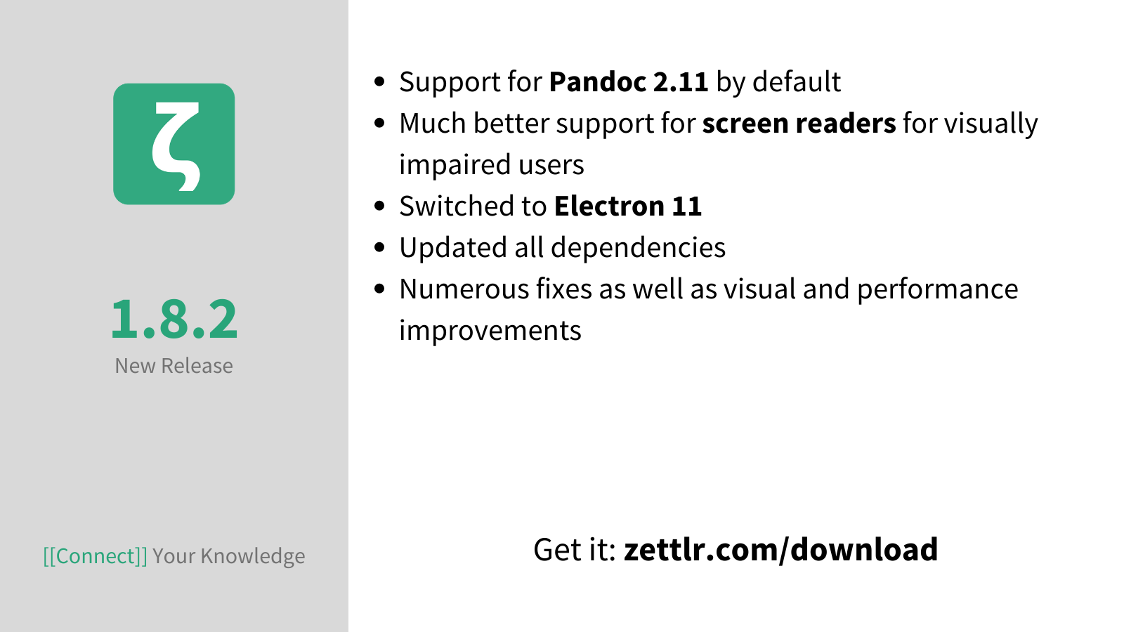 Zettlr 1.8.2 released